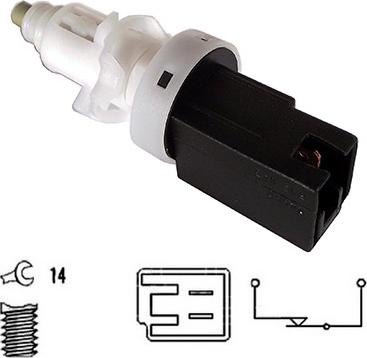 Sidat 5.140033 - Interrupteur des feux de freins cwaw.fr