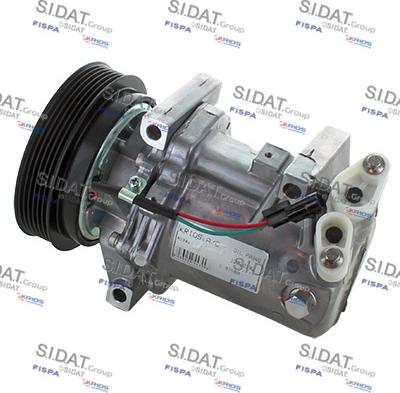 Sidat 1.9156A - Compresseur, climatisation cwaw.fr