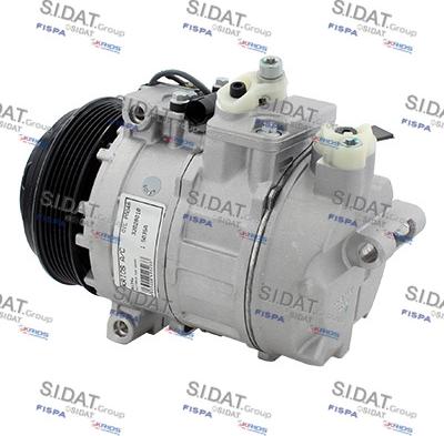 Sidat 1.5035A - Compresseur, climatisation cwaw.fr