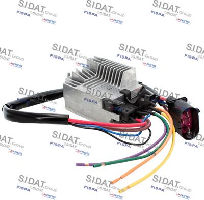 Sidat 10.6126 - Régulateur, pulseur d'air habitacle cwaw.fr