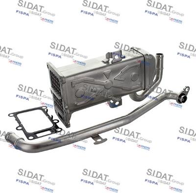 Sidat 83.1126 - Radiateur, réaspiration des gaz d'échappement cwaw.fr