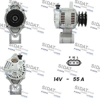 Sidat A12DE0433A2 - Alternateur cwaw.fr