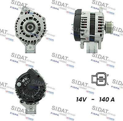 Sidat A12DR0206A2 - Alternateur cwaw.fr