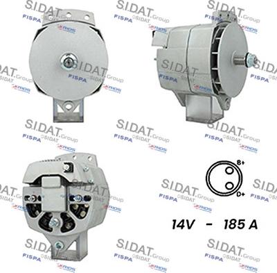 Sidat A12DR1070A2 - Alternateur cwaw.fr