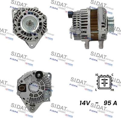 Sidat A12MH0626 - Alternateur cwaw.fr