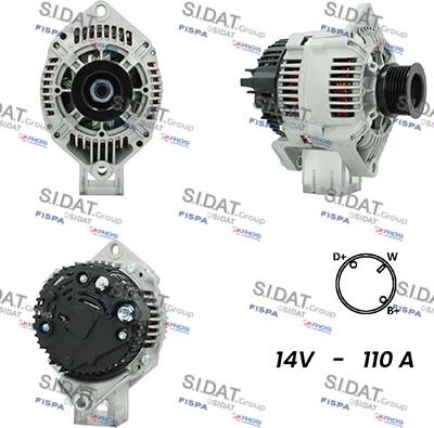 Sidat A12VA1018A2 - Alternateur cwaw.fr