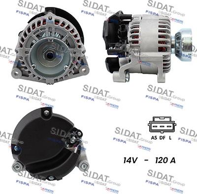 Sidat A12VS0061A2 - Alternateur cwaw.fr