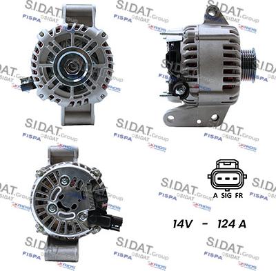 Sidat A12VS0088A2 - Alternateur cwaw.fr