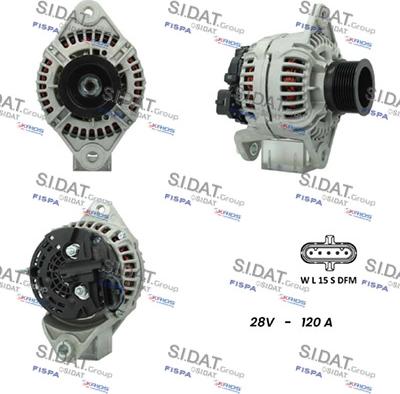 Sidat A24BH0090 - Alternateur cwaw.fr