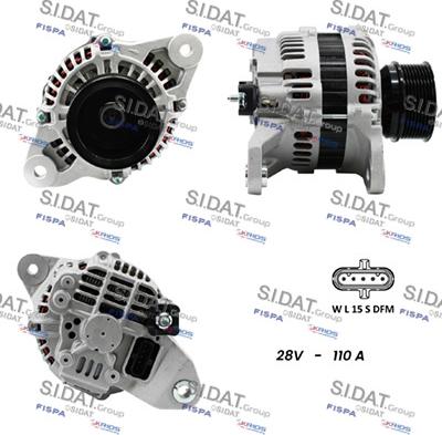 Sidat A24MH0064 - Alternateur cwaw.fr