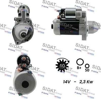 Sidat S12BH0357A2 - Démarreur cwaw.fr