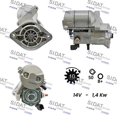 Sidat S12DE0421A2 - Démarreur cwaw.fr