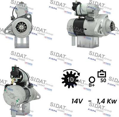 Sidat S12HT0577A2 - Démarreur cwaw.fr