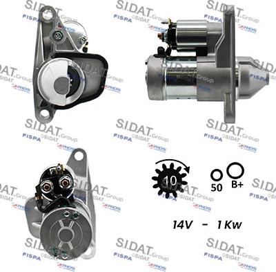 Sidat S12HT0366 - Démarreur cwaw.fr