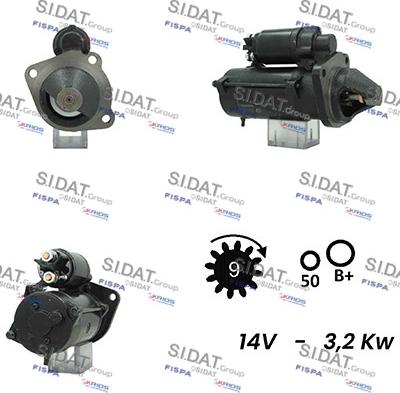 Sidat S12ML0664A2 - Démarreur cwaw.fr