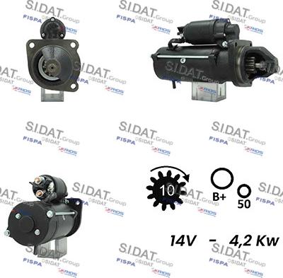 Sidat S12ML0301A2 - Démarreur cwaw.fr