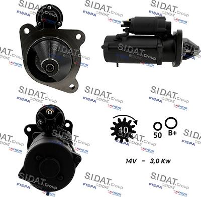 Sidat S12ML0370 - Démarreur cwaw.fr