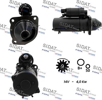 Sidat S12ML0265 - Démarreur cwaw.fr