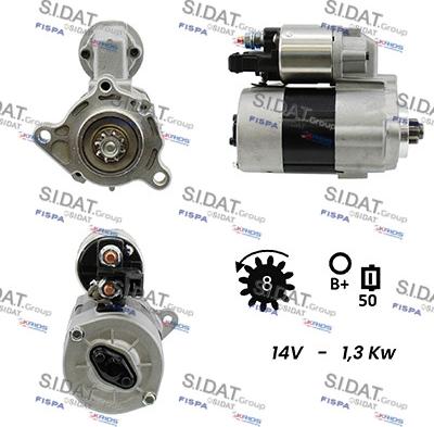 Sidat S12VA0043A2 - Démarreur cwaw.fr