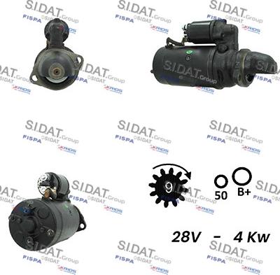 Sidat S24BH0035A2 - Démarreur cwaw.fr