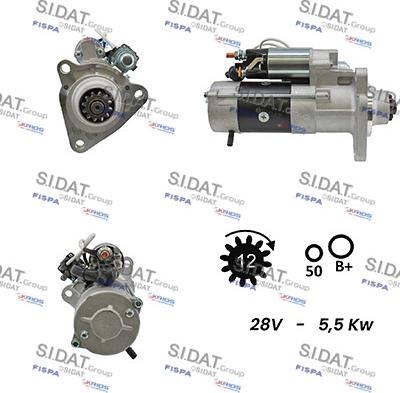 Sidat S24MH0047A2 - Démarreur cwaw.fr