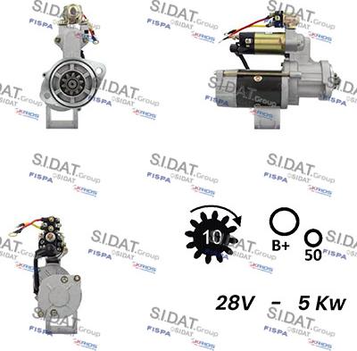 Sidat S24MH0033A2 - Démarreur cwaw.fr