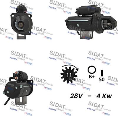 Sidat S24ML0150A2 - Démarreur cwaw.fr