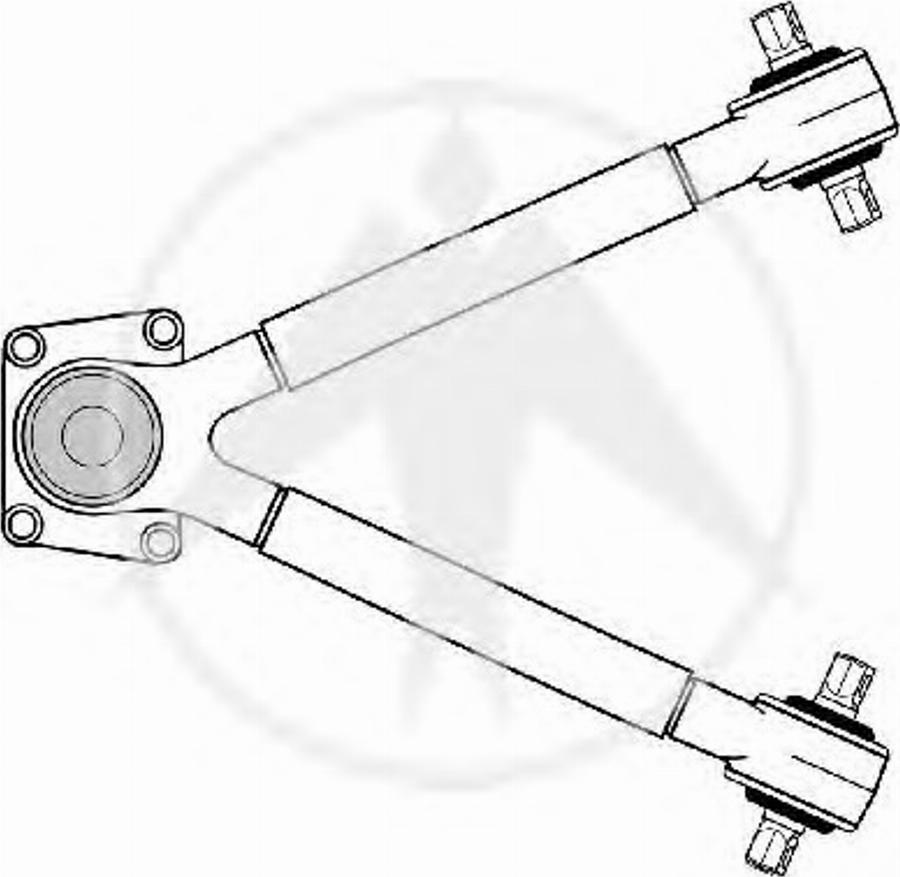 Sidem 14041 - Bras de liaison, suspension de roue cwaw.fr