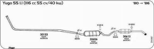 Sigam 014002 - Suspension, échappement cwaw.fr