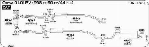 Sigam 040041 - Suspension, échappement cwaw.fr