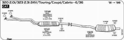 Sigam 015006 - Joint d'étanchéité, tuyau d'échappement cwaw.fr