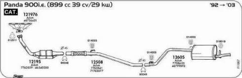 Sigam 014003 - Suspension, échappement cwaw.fr