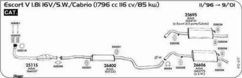 Sigam 025034 - Suspension, échappement cwaw.fr