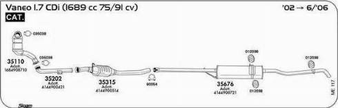 Sigam 012038 - Suspension, échappement cwaw.fr