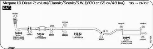 Sigam 050030 - Suspension, échappement cwaw.fr