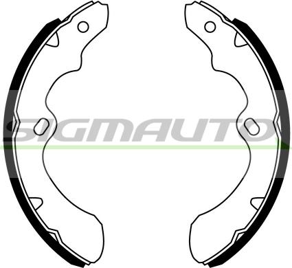 SIGMAUTO SFA841 - Jeu de mâchoires de frein cwaw.fr