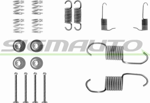 SIGMAUTO SK0696 - Kit d'accessoires, mâchoire de frein cwaw.fr