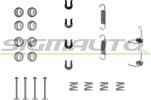 SIGMAUTO SK0655 - Kit d'accessoires, mâchoire de frein cwaw.fr