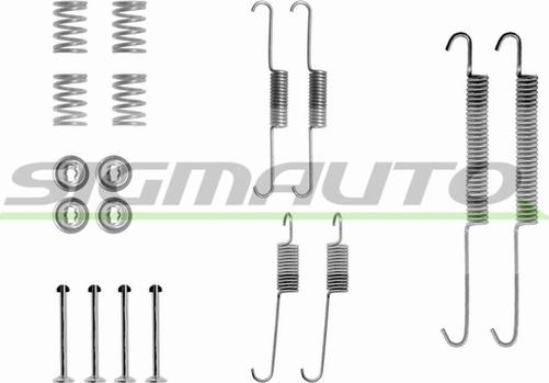 SIGMAUTO SK0613 - Kit d'accessoires, mâchoire de frein cwaw.fr