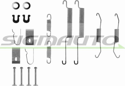 SIGMAUTO SK0679 - Kit d'accessoires, mâchoire de frein cwaw.fr