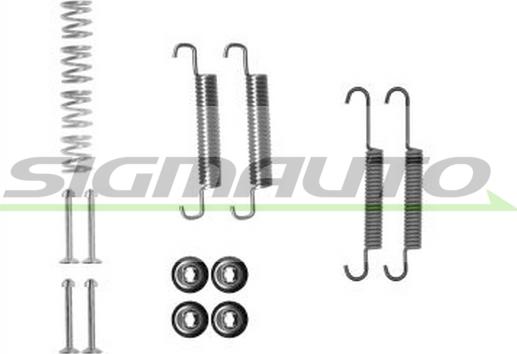 SIGMAUTO SK0893 - Kit d'accessoires, mâchoire de frein cwaw.fr