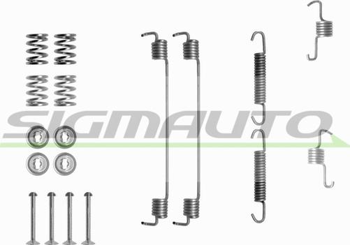 SIGMAUTO SK0819 - Kit d'accessoires, mâchoire de frein cwaw.fr