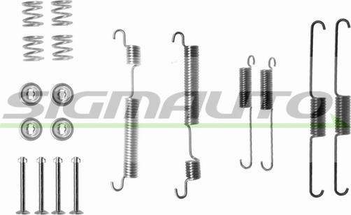 SIGMAUTO SK0824 - Kit d'accessoires, mâchoire de frein cwaw.fr