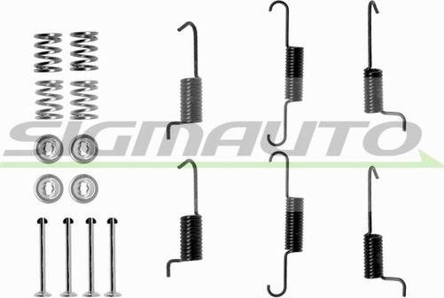 SIGMAUTO SK0823 - Kit d'accessoires, mâchoire de frein cwaw.fr