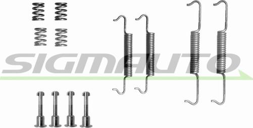 SIGMAUTO SK0793 - Kit d'accessoires, mâchoire de frein cwaw.fr