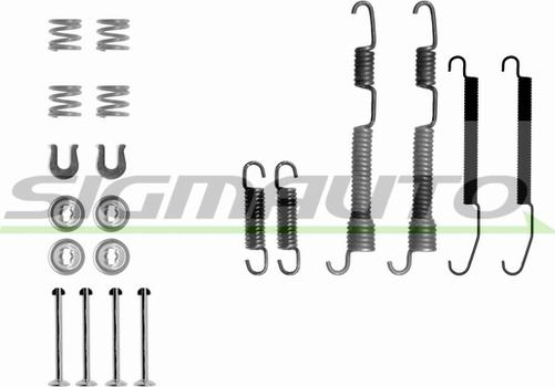 SIGMAUTO SK0761 - Kit d'accessoires, mâchoire de frein cwaw.fr