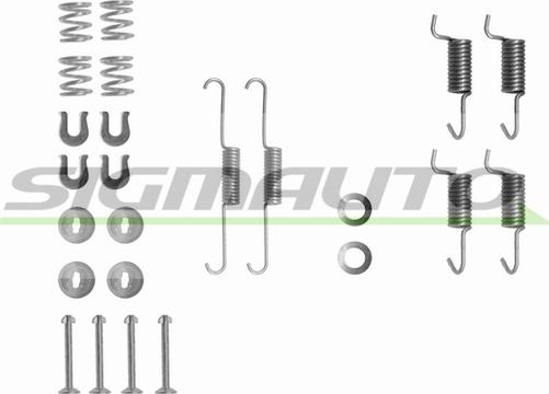 SIGMAUTO SK0788 - Kit d'accessoires, mâchoire de frein cwaw.fr