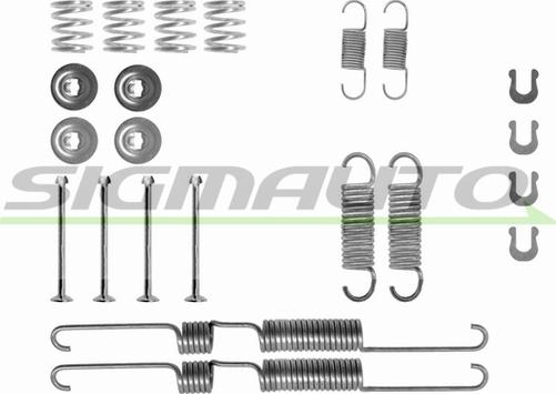 SIGMAUTO SK0738 - Kit d'accessoires, mâchoire de frein cwaw.fr