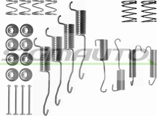 SIGMAUTO SK0776 - Kit d'accessoires, mâchoire de frein cwaw.fr