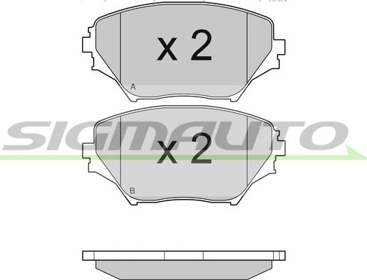 FTE 9001208 - Kit de plaquettes de frein, frein à disque cwaw.fr